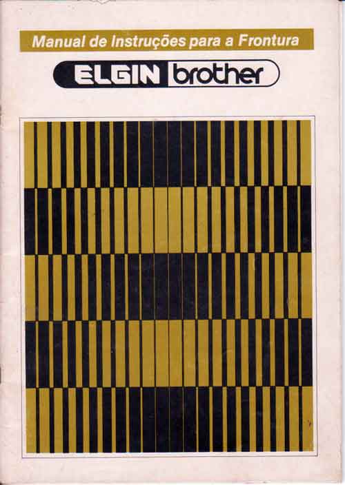 Manual Frontura (pente) Elgin mod 840 em Potuguês Imagem 1