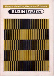 Manual Frontura (pente) Elgin mod 840 em Potuguês
